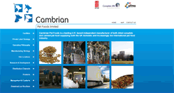 Desktop Screenshot of cambrianpetfoods.co.uk